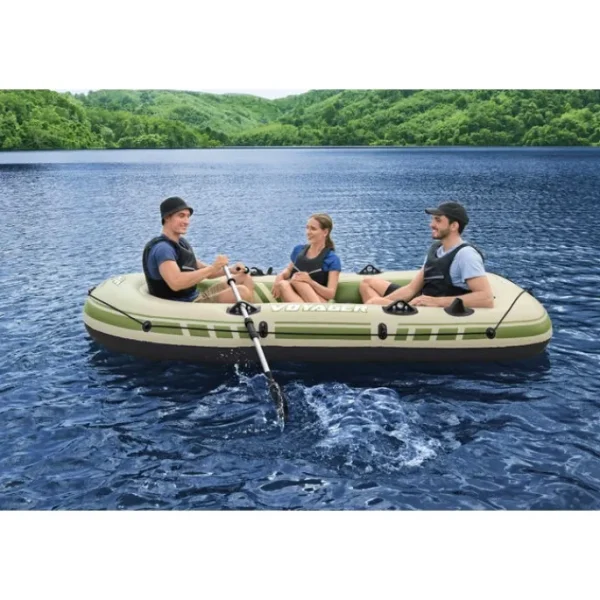 Bestway Rafts-Hydro-Force Voyager X3 Inflatable Raft Set 9'8"