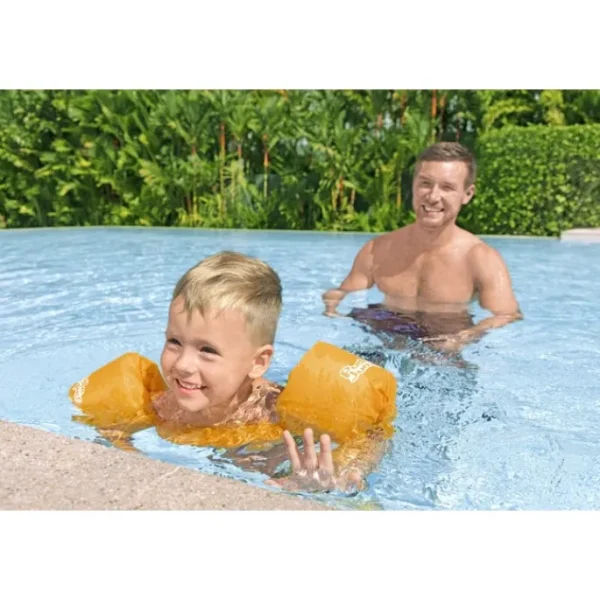 Bestway Puddle Jumper Life Jackets-Puddle Jumper Fabric Kids Swim Vest with Armbands