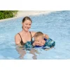 Bestway Puddle Jumper Life Jackets-Puddle Jumper Fabric Kids Deluxe Swim Vest with Armbands