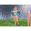 Bestway Puddle Jumper Life Jackets-Puddle Jumper Fabric Kids Deluxe Swim Vest with Armbands