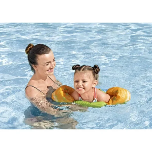 Bestway Puddle Jumper Life Jackets-Puddle Jumper Fabric Kids Deluxe Swim Vest with Armbands