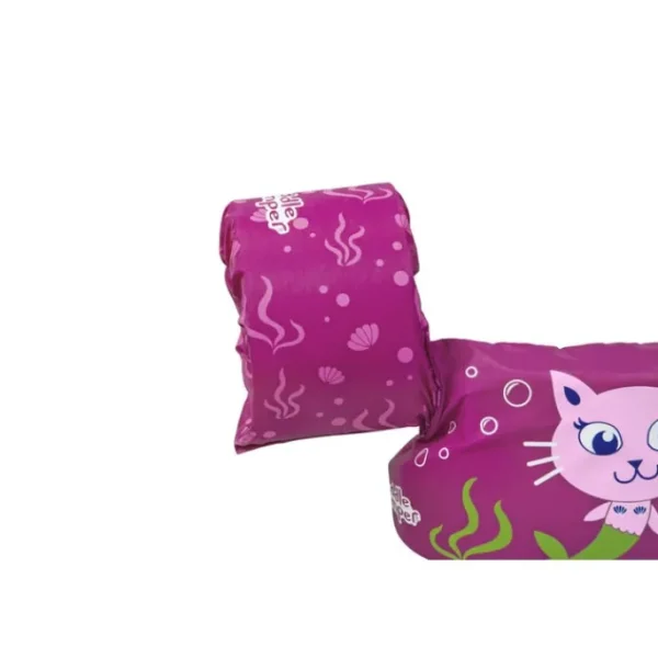 Bestway Puddle Jumper Life Jackets-Puddle Jumper Purple Fabric Kids Deluxe Swim Vest with Armbands