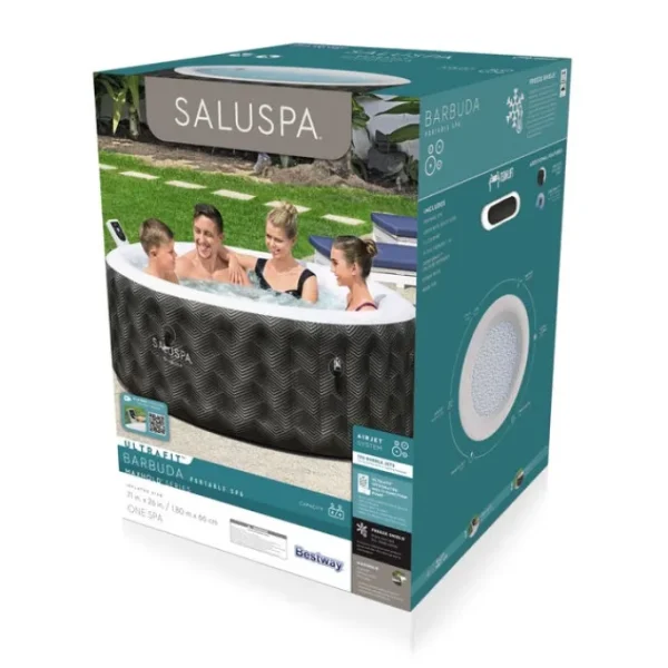 Bestway Airjet-SaluSpa Barbuda UltraFit AirJet Inflatable Hot Tub 2-4 person
