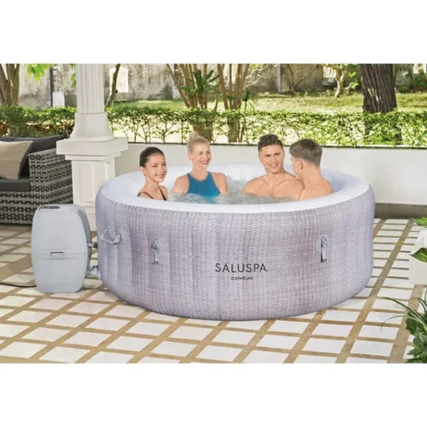 Bestway Energysense-SaluSpa Cancun EnergySense AirJet Inflatable Hot Tub Spa 2-4 person