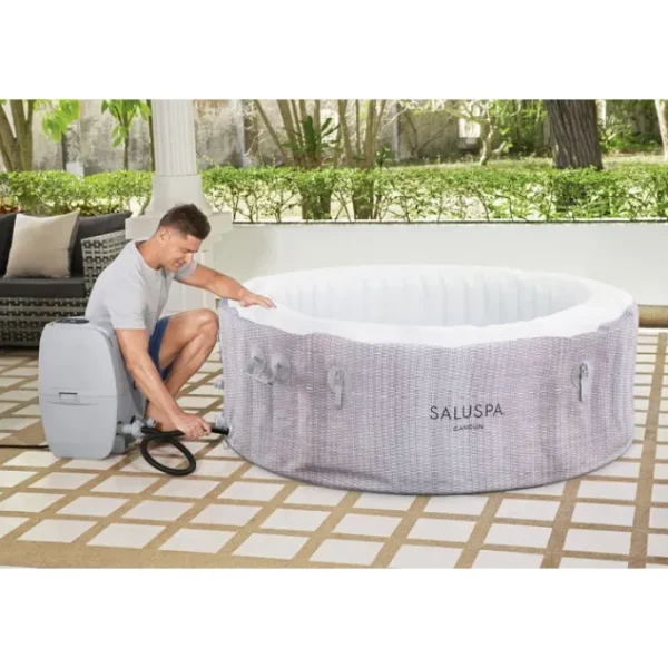 Bestway Energysense-SaluSpa Cancun EnergySense AirJet Inflatable Hot Tub Spa 2-4 person