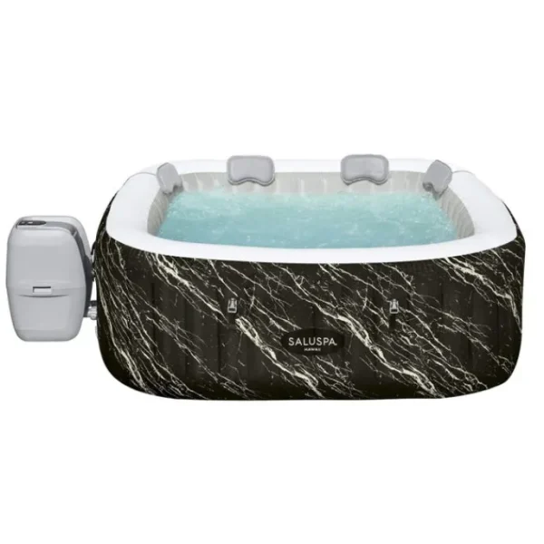 Bestway Energysense | Airjet-SaluSpa Hawaii EnergySense Smart Luxe AirJet Inflatable Hot Tub with LED Lights and App-Control 4-6 person