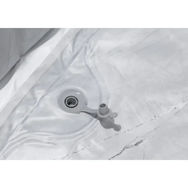 Bestway Energysense | Airjet-SaluSpa Hermosa Energy-Efficient Smart AirJet Inflatable Hot Tub with App Control 5-7 person, Black Marble