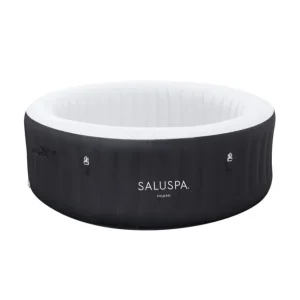 Bestway Hot Tub Liners-SaluSpa Miami AirJet Hot Tub Liner Replacement, Black