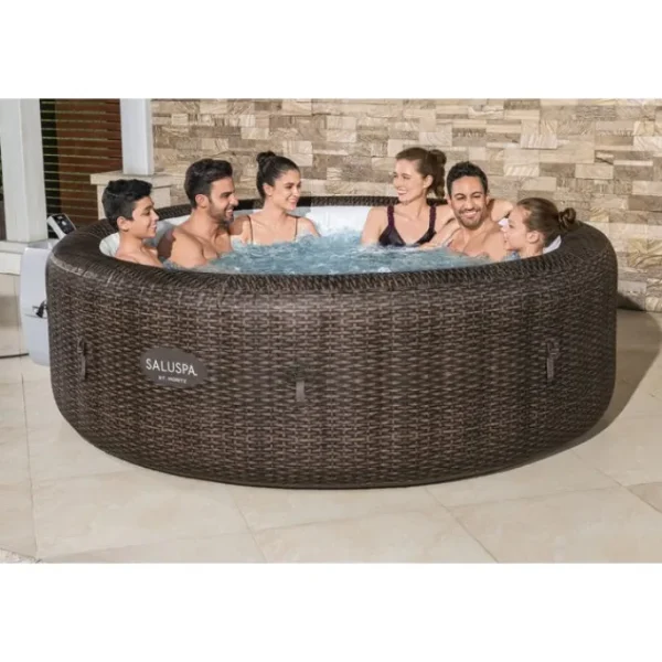 Bestway Energysense-SaluSpa St. Moritz EnergySense Smart Signature AirJet Inflatable Hot Tub with App-Control 5-7 person