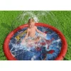 Bestway Sprinklers-Spider-Man 65" Child Lawn Sprinkler Splash Pad, Ages 2+